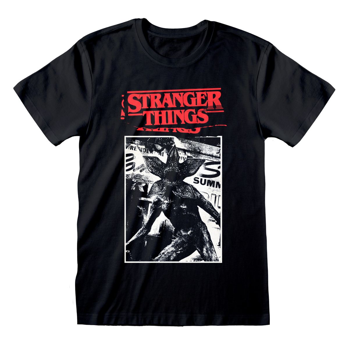 Stranger Things - Article Cut Out - T-paita