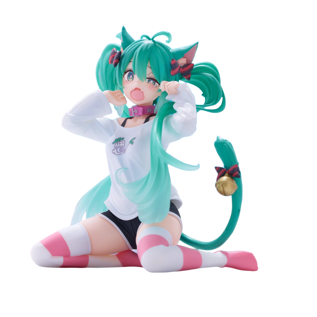 Hatsune Miku - Cute Figure Hatsune Miku Cat Ear T-Shirt - Figuuri (keräilyhahmo)