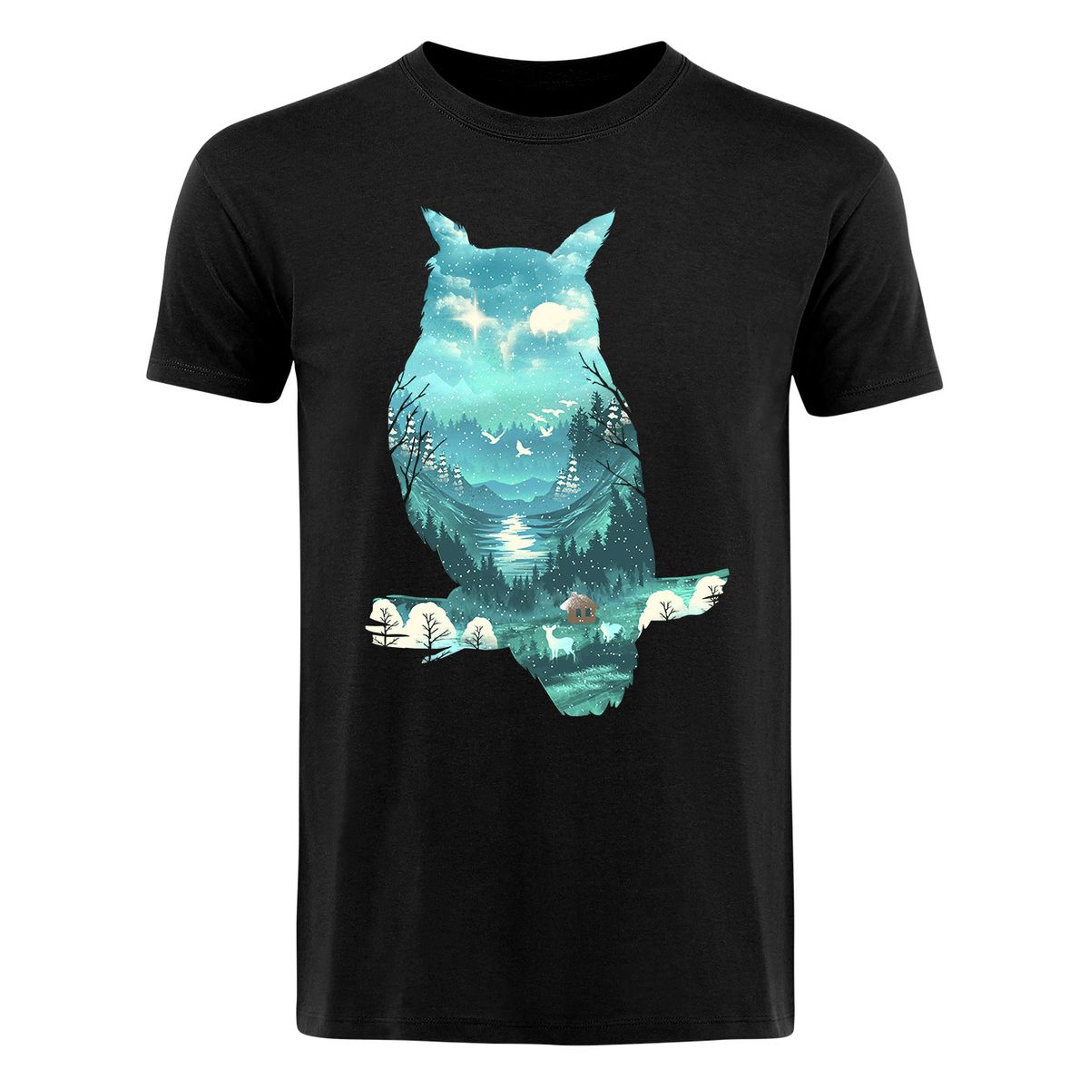 Dan Fajardo - Owl Fly - T-paita