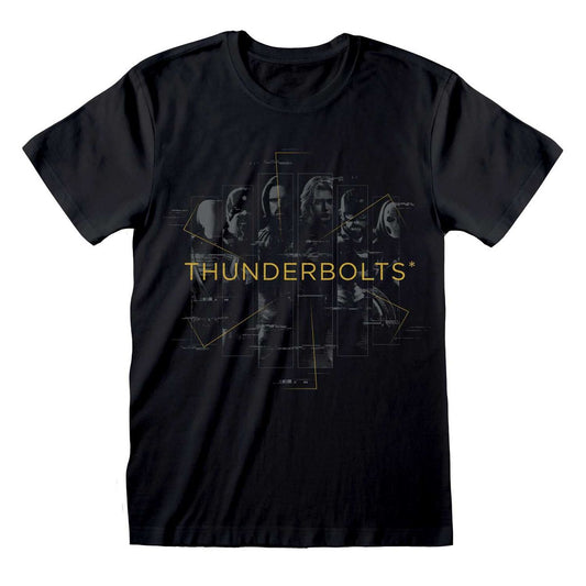 Thunderbolts - Character in Rectangles - T-paita