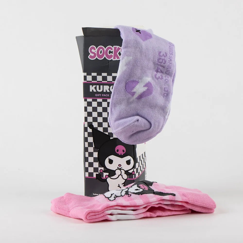 Hello Kitty - Sanrio Kuromi - Sukat (3 kpl setti)