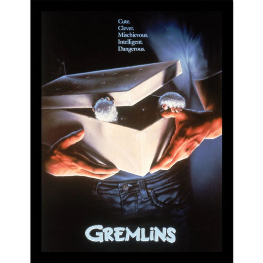 Gremlins - Poster - Kehystetty taidejuliste