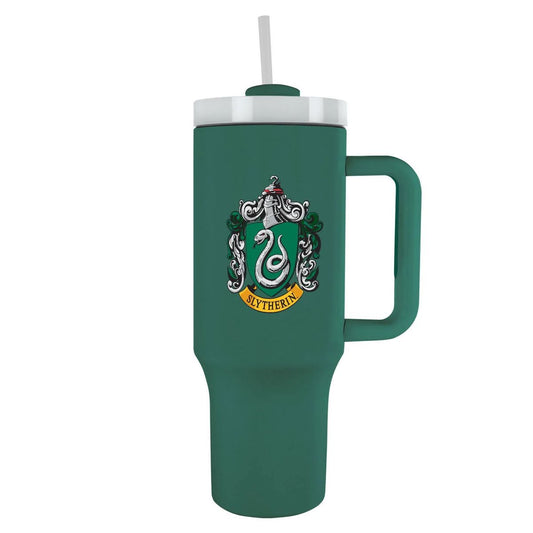 Harry Potter - Slytherin - Isokokoinen termosmuki/matkamuki (n. 1200 ml)