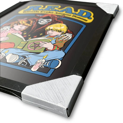 Steven Rhodes - READ - Kehystetty taidejuliste