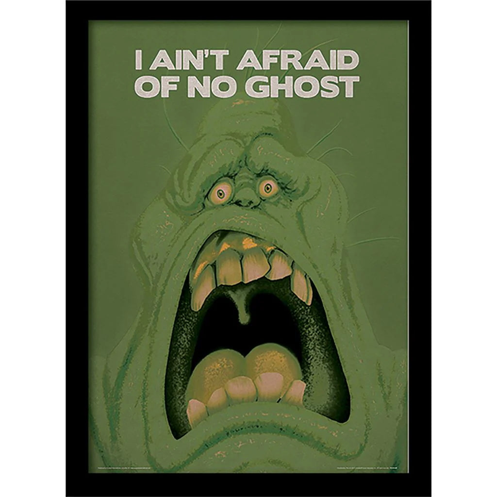Ghostbusters - Slimer - Kehystetty taidejuliste