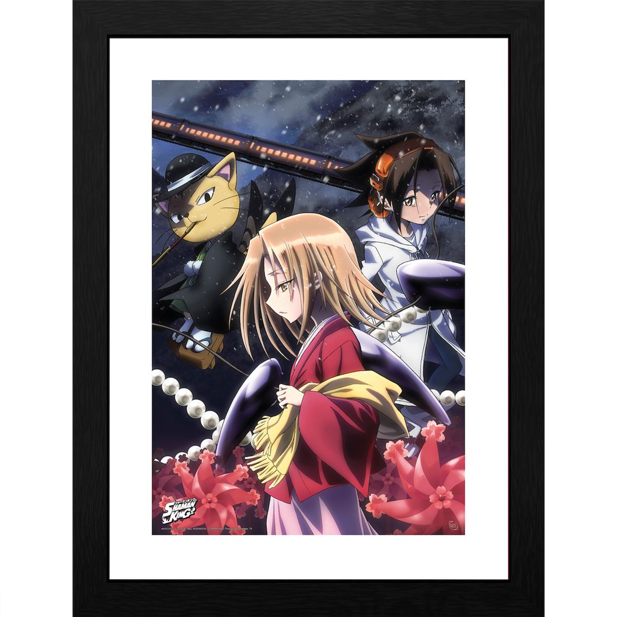 Shaman King - Osore Mount - Kehystetty taidejuliste
