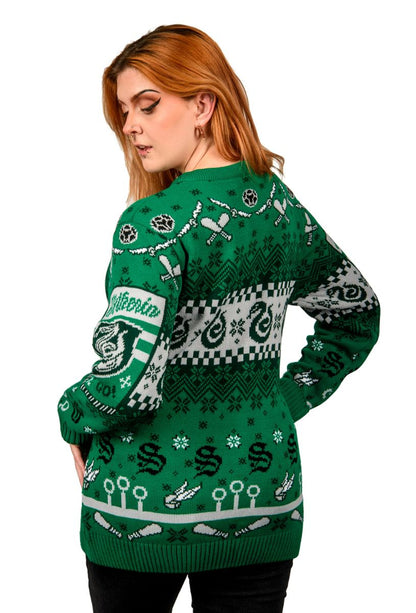 Harry Potter - Slytherin Quidditch - Jouluneule / joulupaita