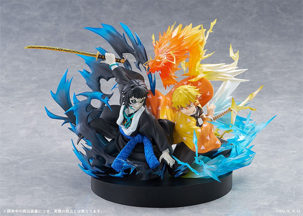 Demon Slayer - Kimetsu no Yaiba Zenitsu Agatsuma & Kaigaku - Figuuri (keräilyhahmo)