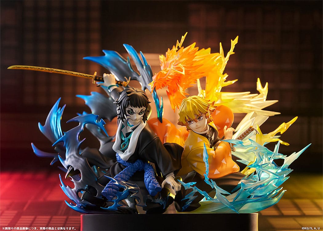 Demon Slayer - Kimetsu no Yaiba Zenitsu Agatsuma & Kaigaku - Figuuri (keräilyhahmo)