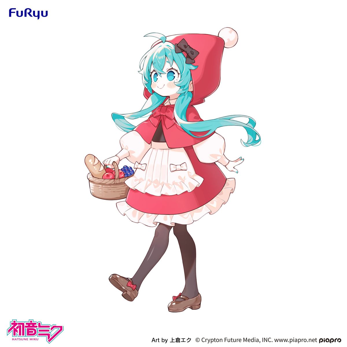 Hatsune Miku - Desktop Fairy Hatsune Miku Little Red Riding Hood - Figuuri (keräilyhahmo)