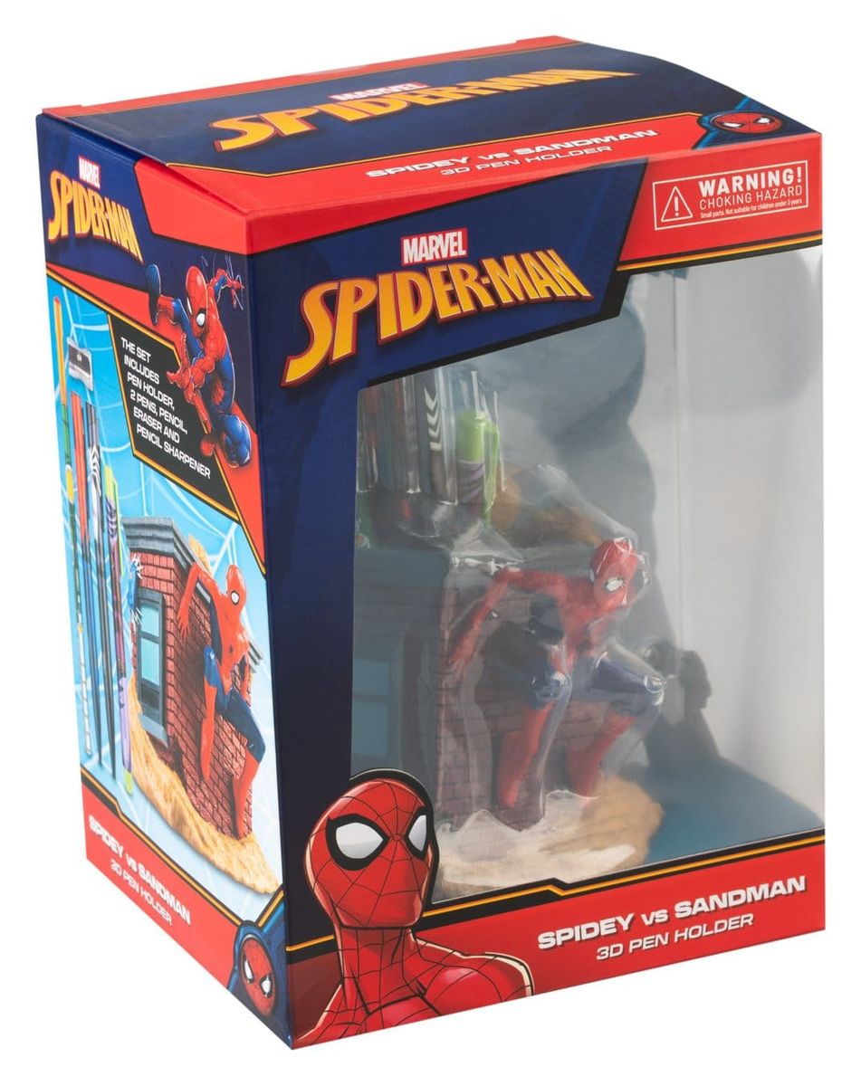 Marvel - Spider-Man - Kynäteline ja kirjoitussetti