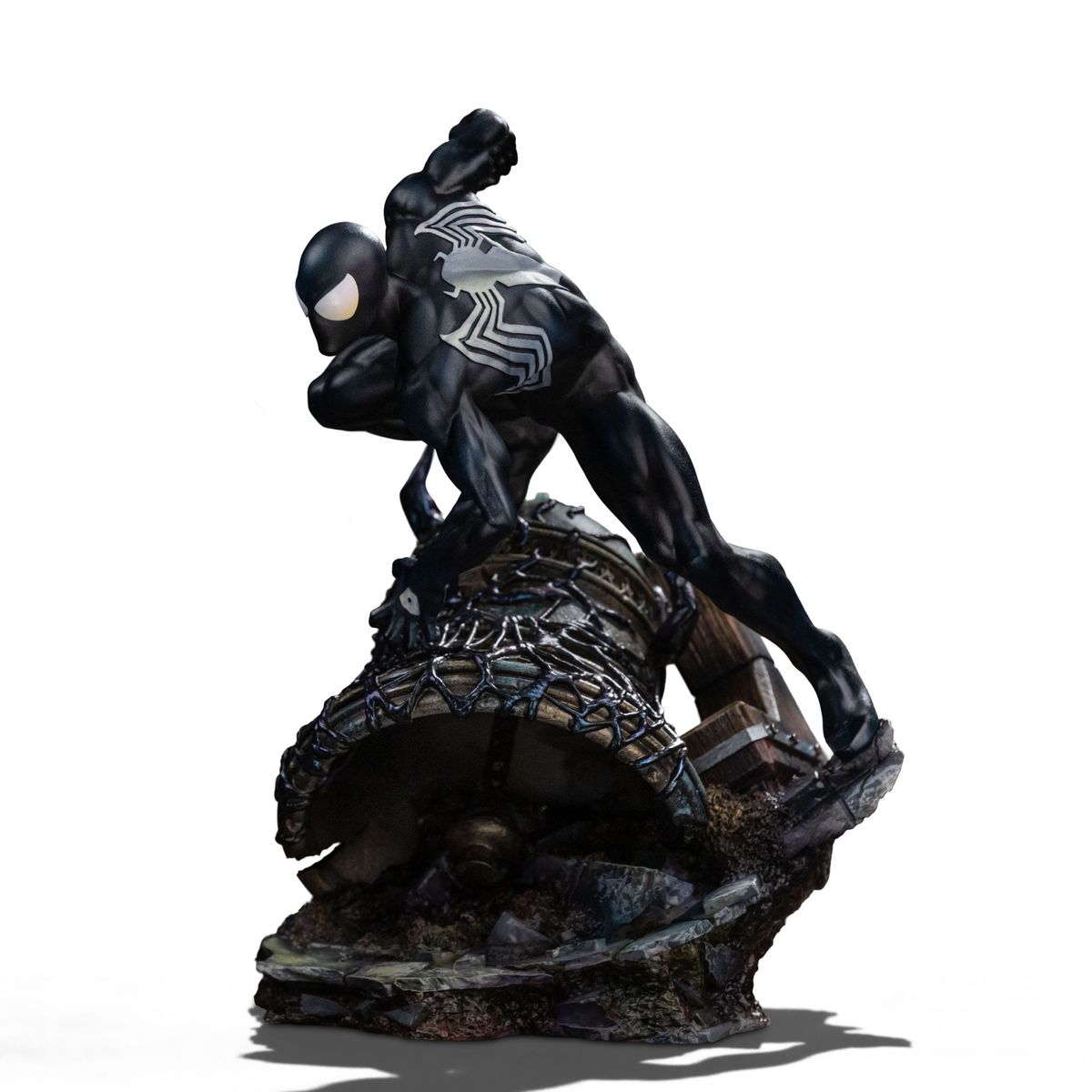 Marvel - BDS Art Scale Statue 1/10 Spider-Man Black Costume - Figuuri (keräilyhahmo)