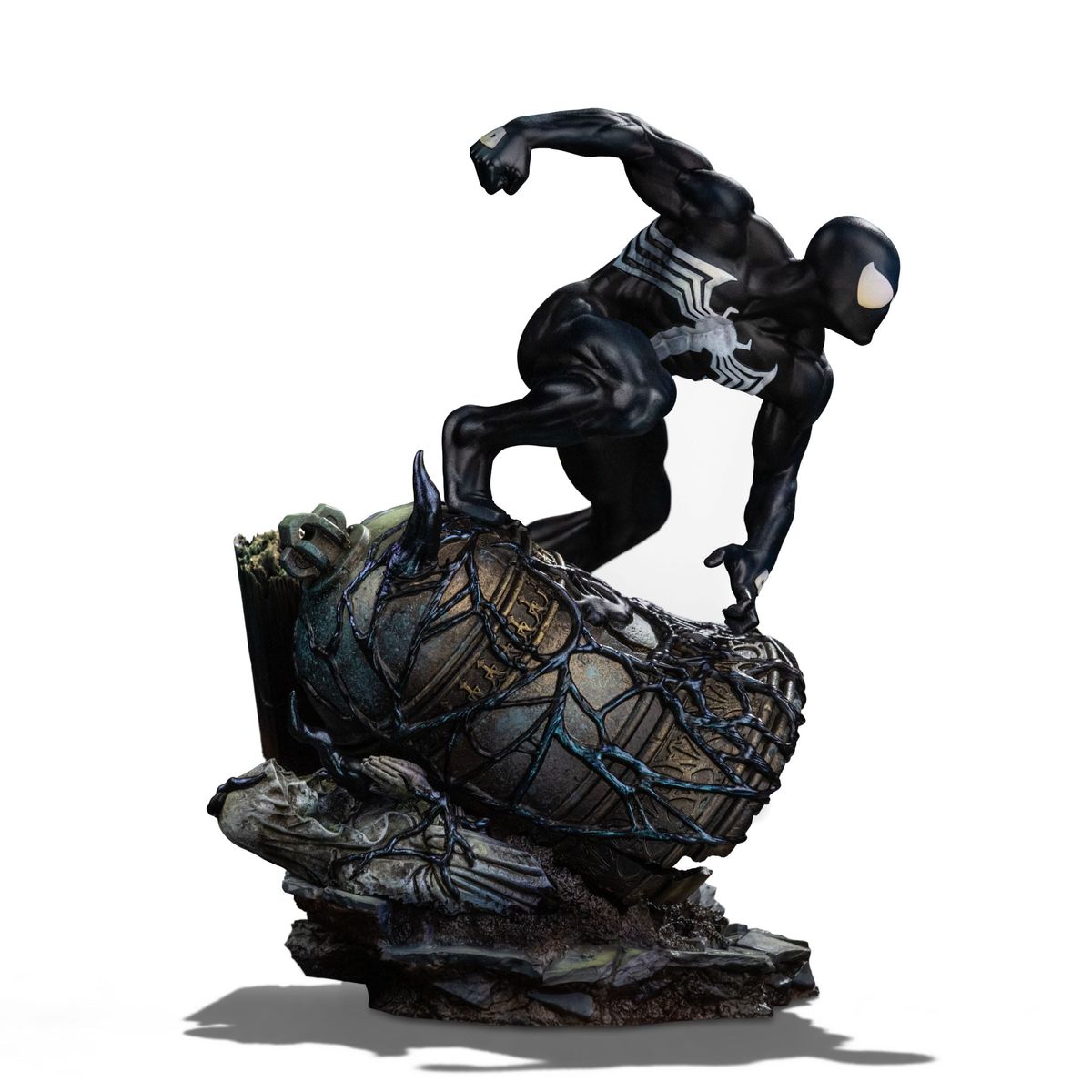 Marvel - BDS Art Scale Statue 1/10 Spider-Man Black Costume - Figuuri (keräilyhahmo)