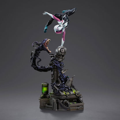 Marvel - Spider-Man vs. Villains Art Scale Statue 1/10 Ghost Spider Diorama - Figuuri (keräilyhahmo)