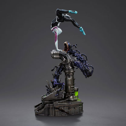 Marvel - Spider-Man vs. Villains Art Scale Statue 1/10 Ghost Spider Diorama - Figuuri (keräilyhahmo)