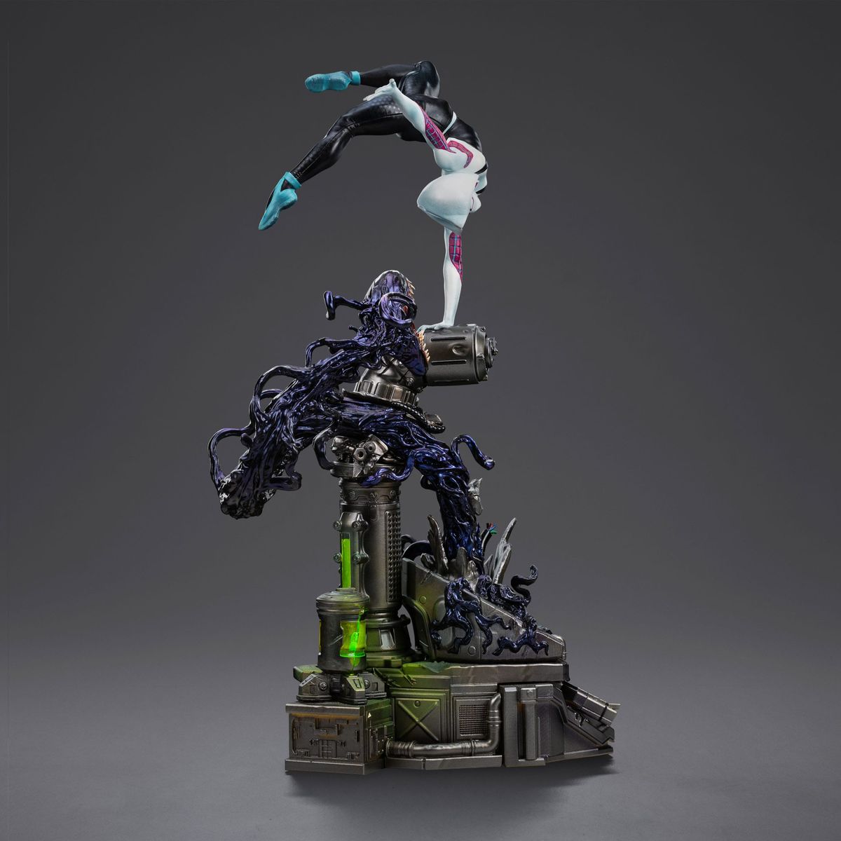 Marvel - Spider-Man vs. Villains Art Scale Statue 1/10 Ghost Spider Diorama - Figuuri (keräilyhahmo)