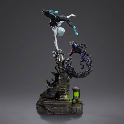 Marvel - Spider-Man vs. Villains Art Scale Statue 1/10 Ghost Spider Diorama - Figuuri (keräilyhahmo)