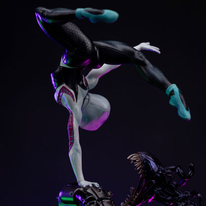 Marvel - Spider-Man vs. Villains Art Scale Statue 1/10 Ghost Spider Diorama - Figuuri (keräilyhahmo)