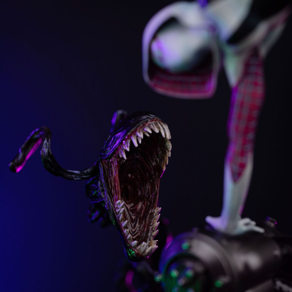 Marvel - Spider-Man vs. Villains Art Scale Statue 1/10 Ghost Spider Diorama - Figuuri (keräilyhahmo)