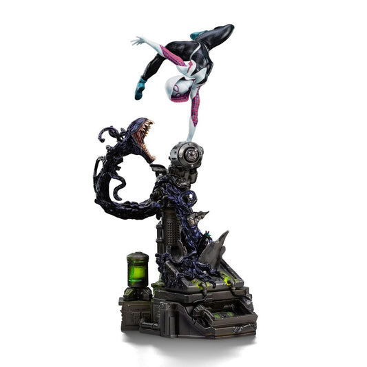 Marvel - Spider-Man vs. Villains Art Scale Statue 1/10 Ghost Spider Diorama - Figuuri (keräilyhahmo)
