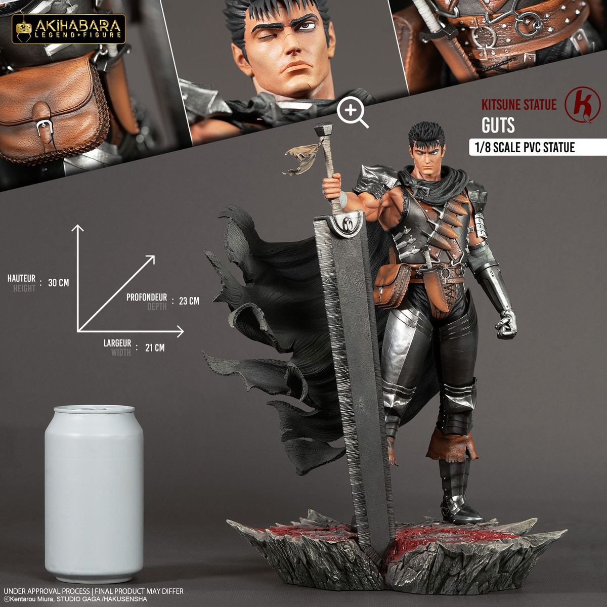 Berserk - Akihabara Legend 1/8 Guts - Figuuri (keräilyhahmo)