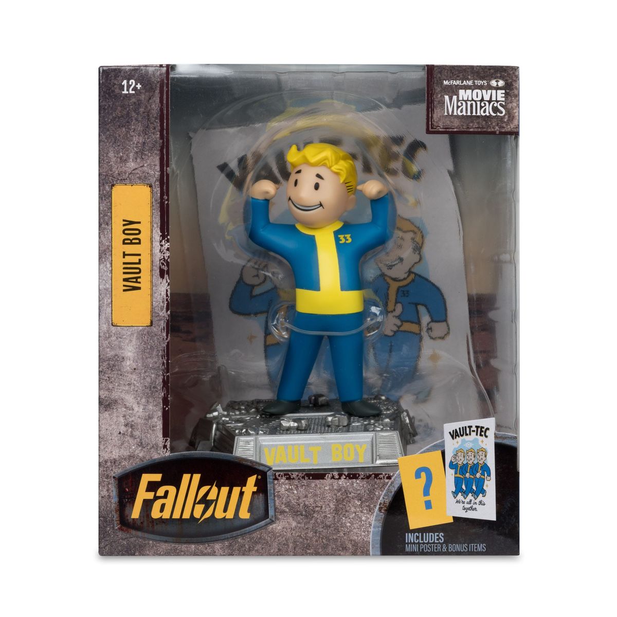 Fallout - Movie Maniacs Vault Boy Version 1 - Figuuri (keräilyhahmo)