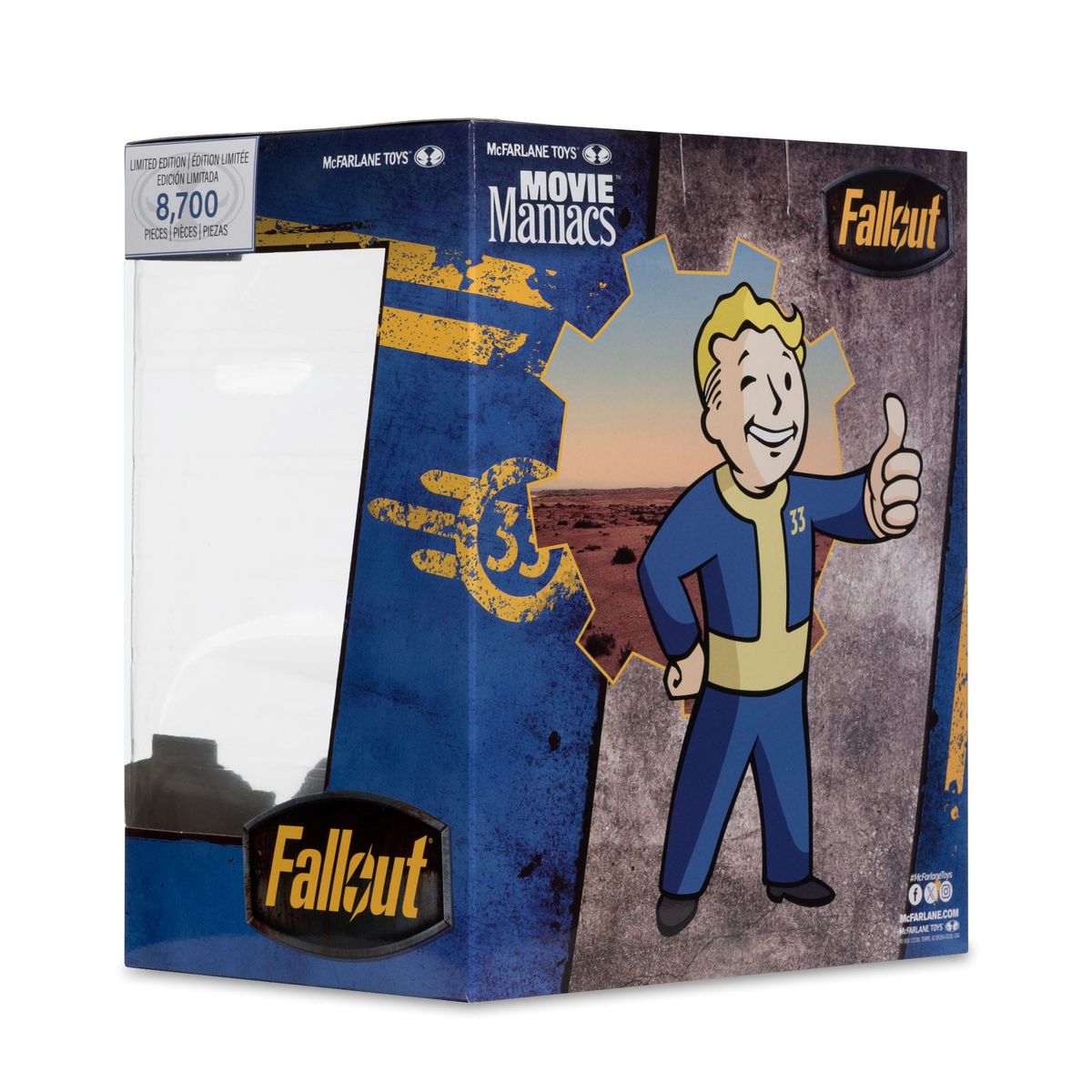 Fallout - Movie Maniacs Vault Boy Version 1 - Figuuri (keräilyhahmo)