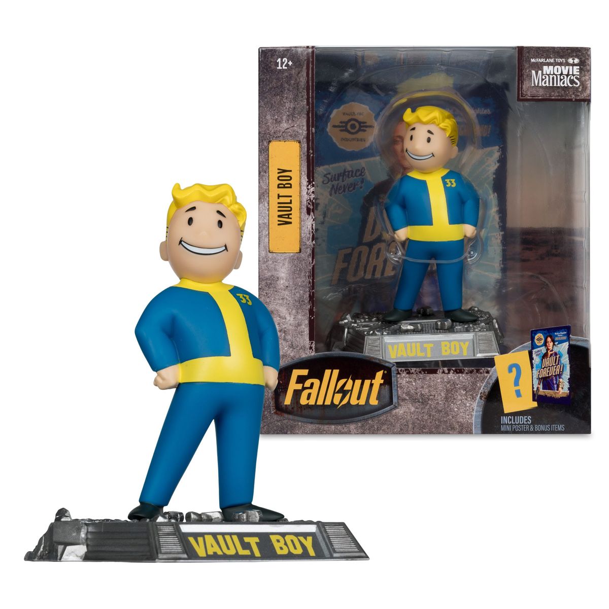 Fallout - Movie Maniacs Vault Boy Version 2 - Figuuri (keräilyhahmo)