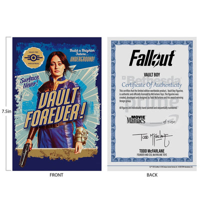 Fallout - Movie Maniacs Vault Boy Version 2 - Figuuri (keräilyhahmo)