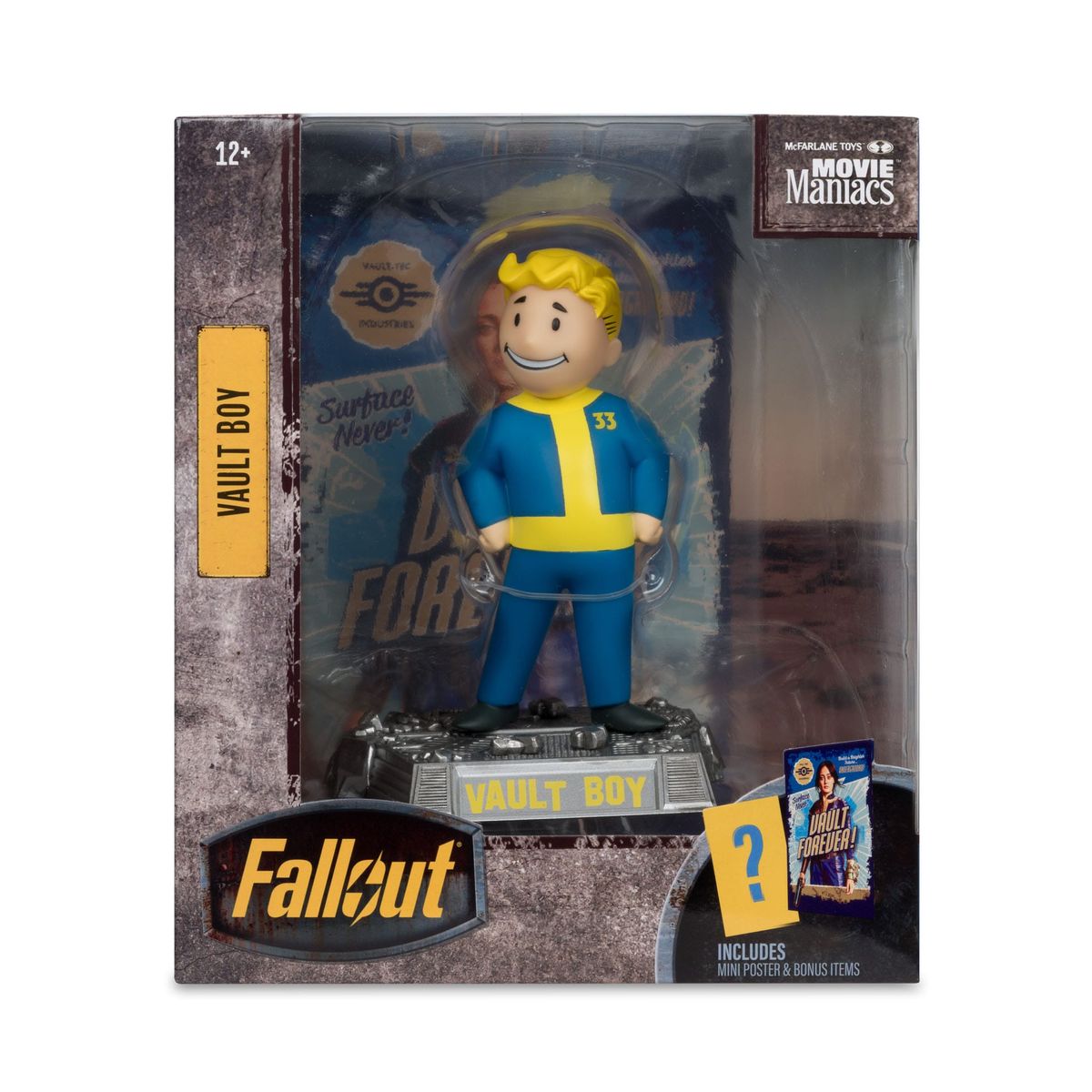 Fallout - Movie Maniacs Vault Boy Version 2 - Figuuri (keräilyhahmo)
