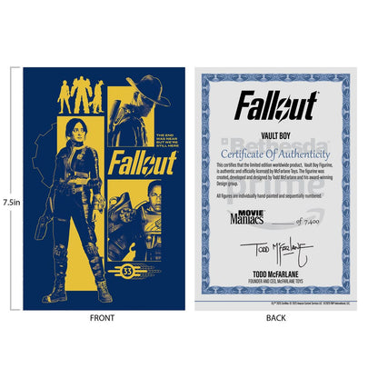 Fallout - Movie Maniacs Vault Boy Version 3 - Figuuri (keräilyhahmo)