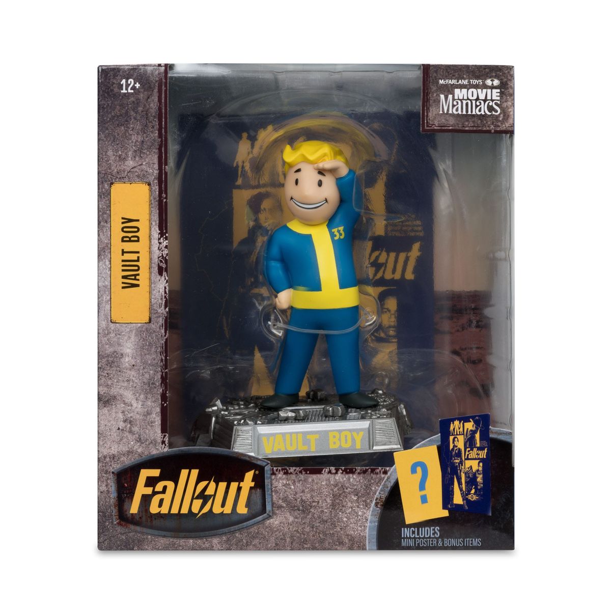 Fallout - Movie Maniacs Vault Boy Version 3 - Figuuri (keräilyhahmo)