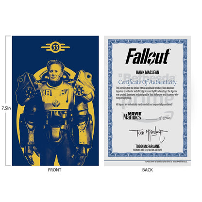 Fallout - Movie Maniacs Hank Maclean (Season 2) (Red Platinum Edition) - Figuuri (keräilyhahmo)