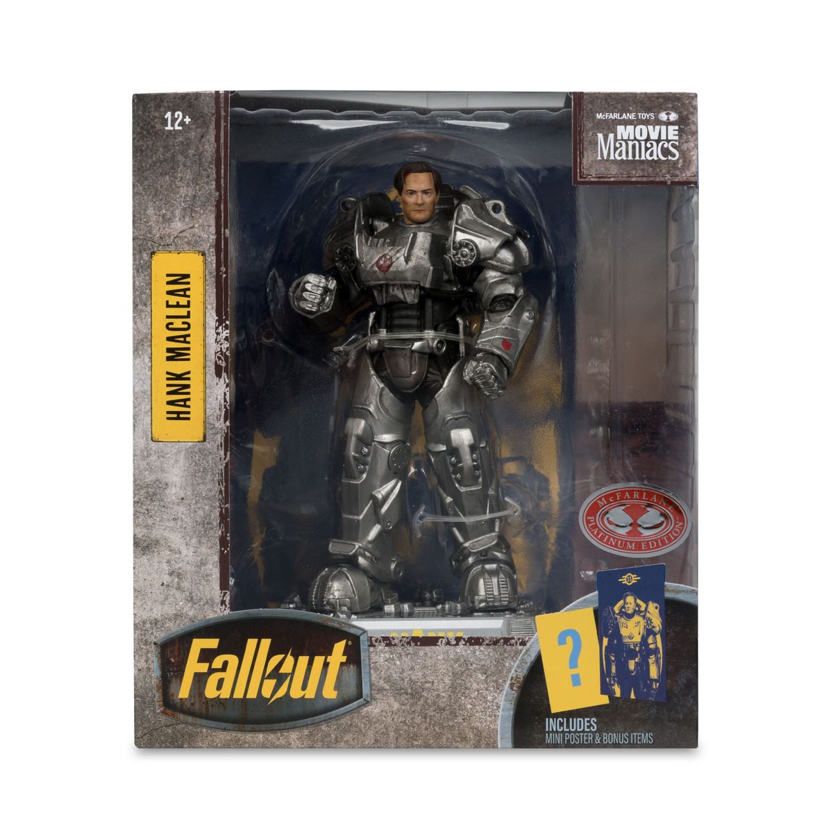 Fallout - Movie Maniacs Hank Maclean (Season 2) (Red Platinum Edition) - Figuuri (keräilyhahmo)