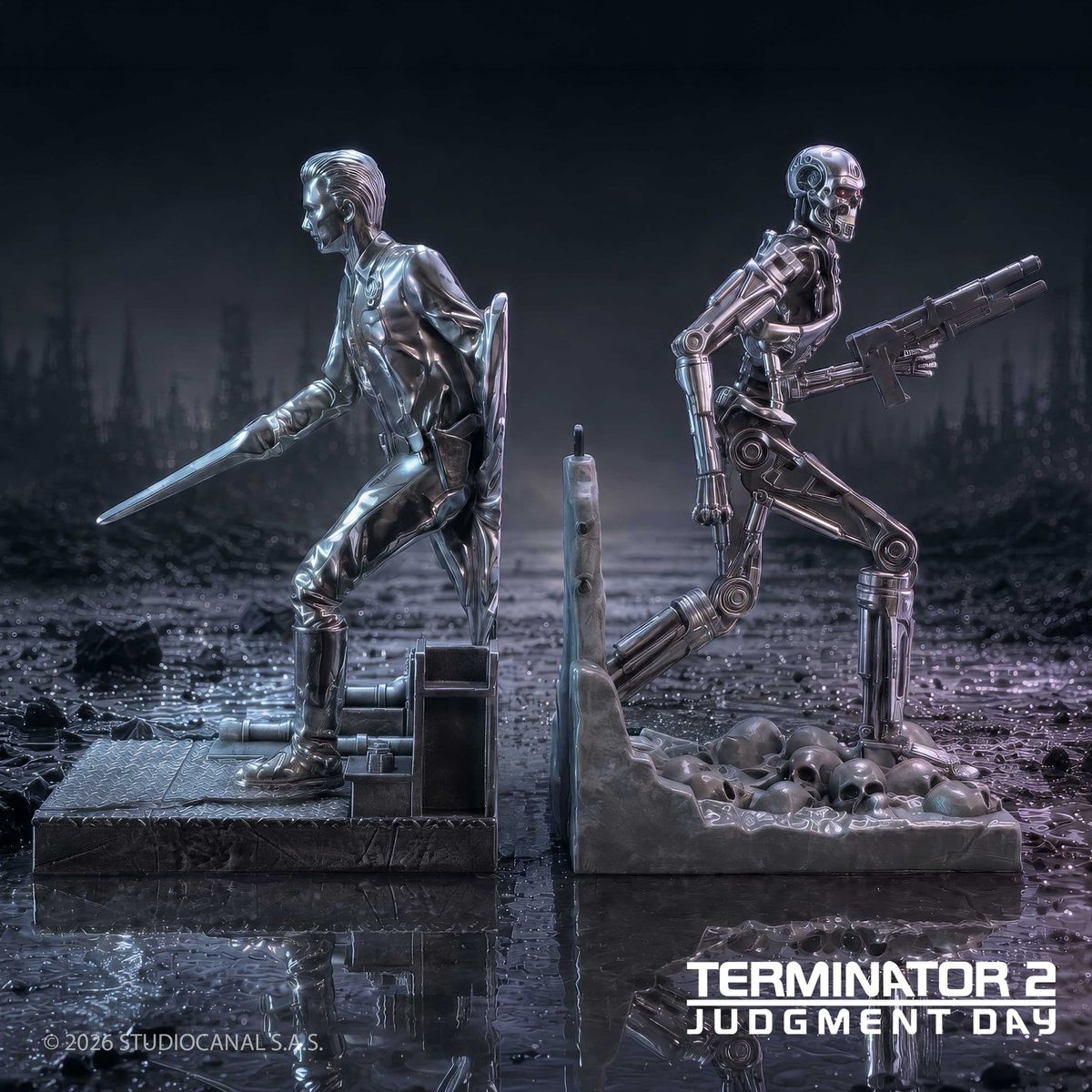 Terminator 2 - T-1000 vs. T-800 - Kirjatuet