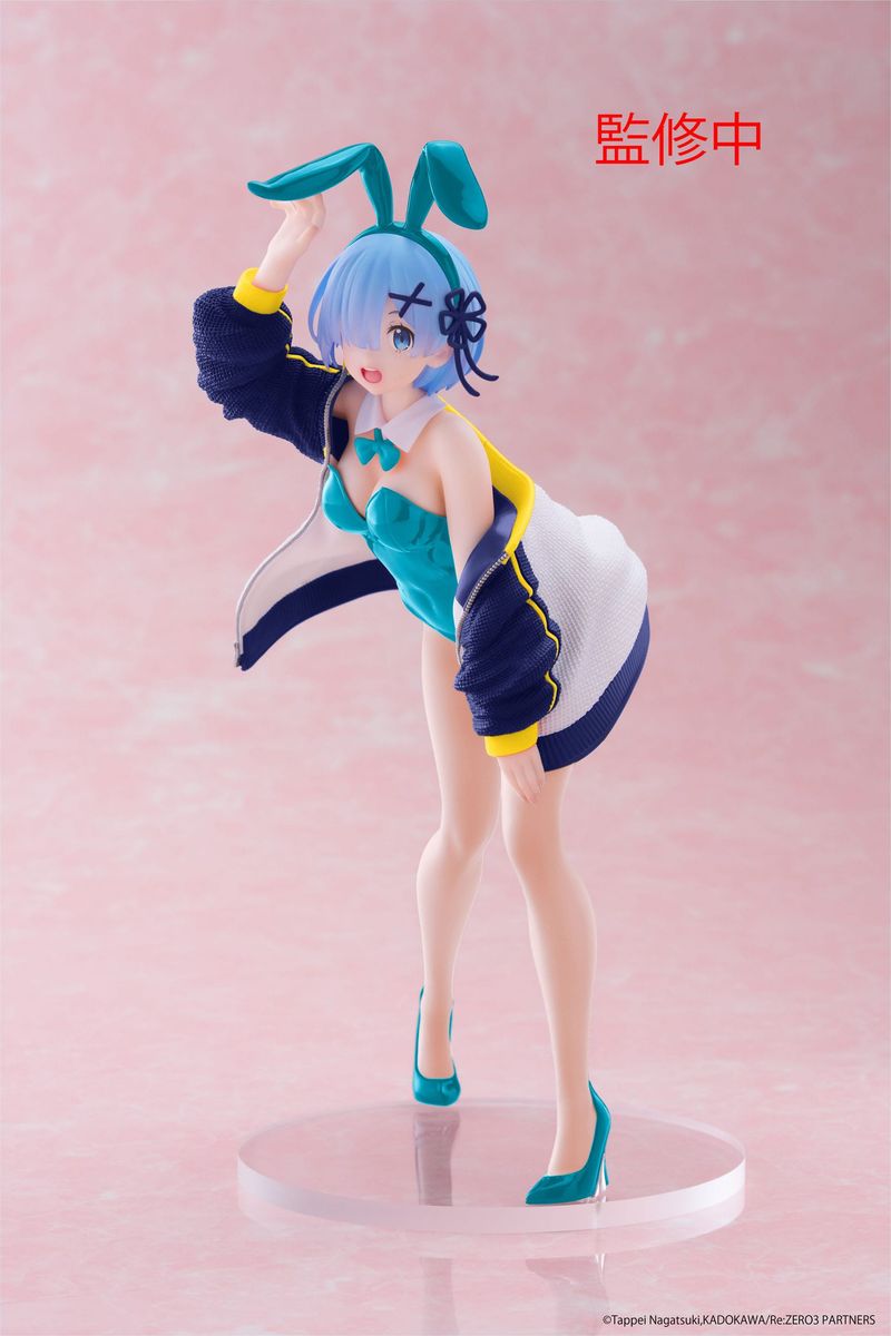 Re:Zero - Coreful PVC Statue Rem Jacket Bunny - Figuuri (keräilyhahmo)