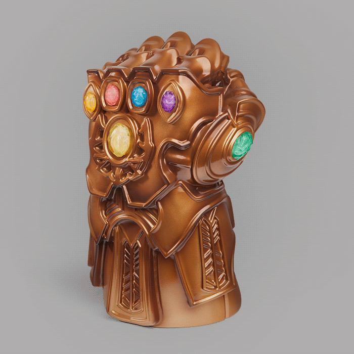Marvel - Thanos 3D Replica - Valaisin (lamppu)