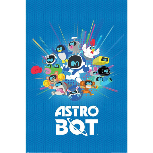 Astro Bot - Friends - Juliste