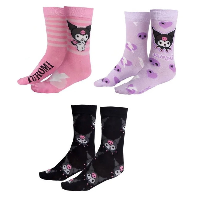 Hello Kitty - Sanrio Kuromi - Sukat (3 kpl setti)