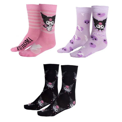 Hello Kitty - Sanrio Kuromi - Sukat (3 kpl setti)