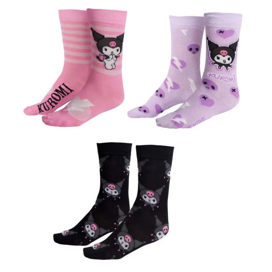 Hello Kitty - Sanrio Kuromi - Sukat (3 kpl setti)
