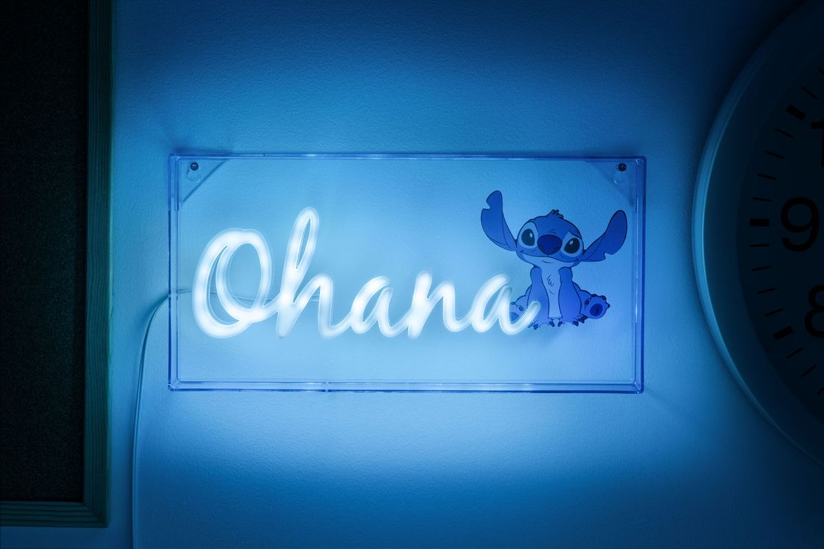 Lilo & Stitch - Ohana - Valaisin (lamppu)