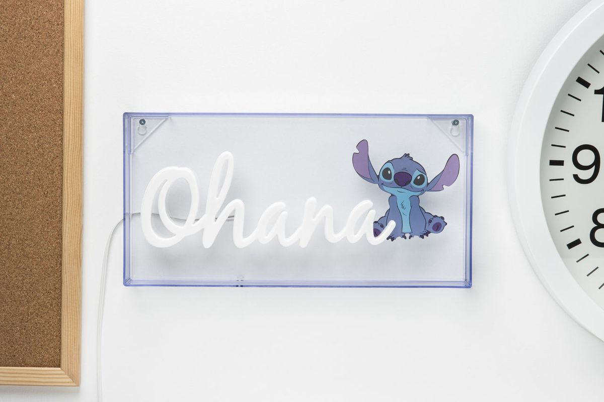 Lilo & Stitch - Ohana - Valaisin (lamppu)