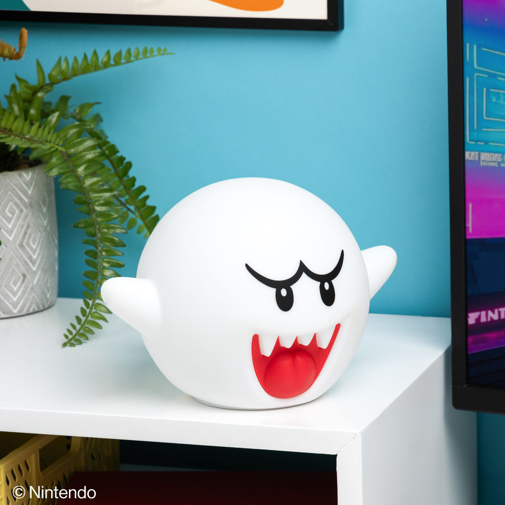 Super Mario - Boo SquishyGlo - Silikoninen valaisin (lamppu)