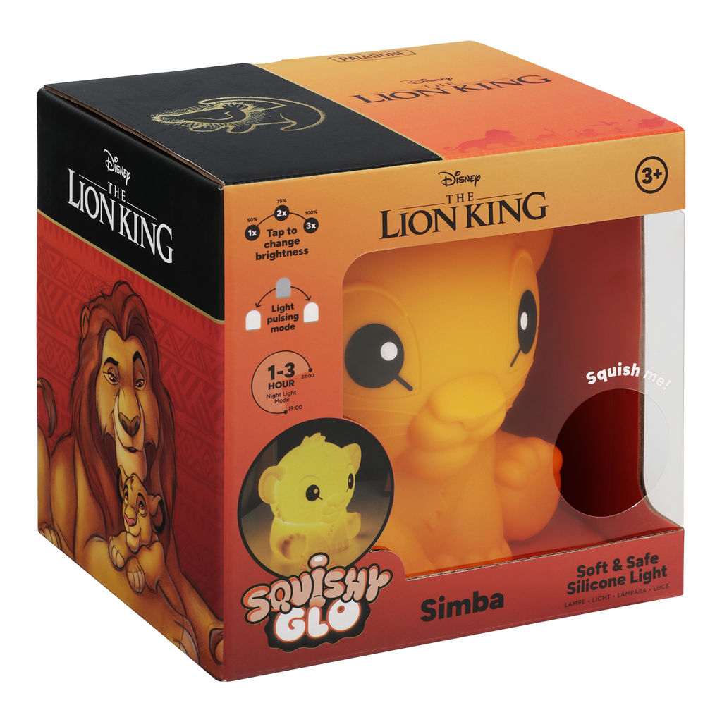 Leijonakuningas - Simba - Silikoninen valaisin (lamppu)