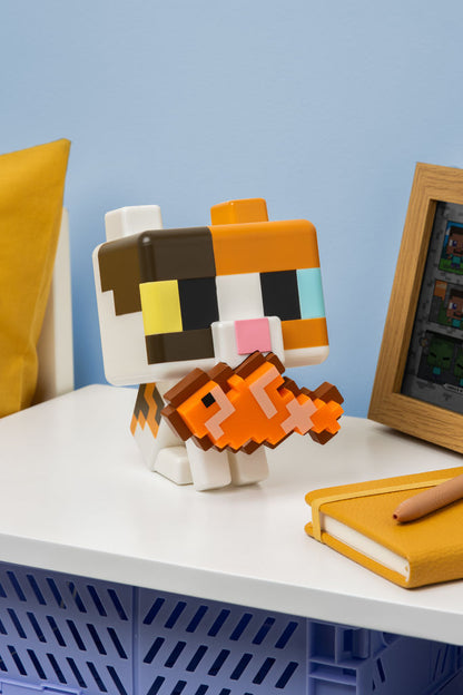 Minecraft - GloBuddies: Cat - Pöytävalaisin (lamppu)
