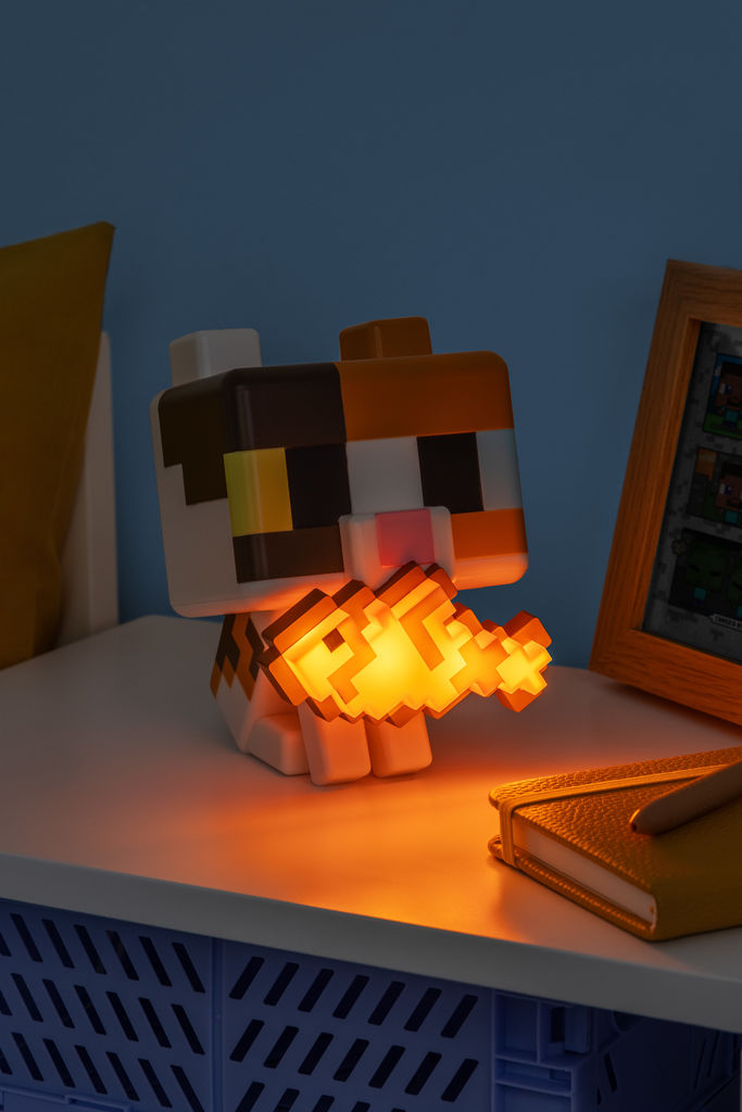 Minecraft - GloBuddies: Cat - Pöytävalaisin (lamppu)