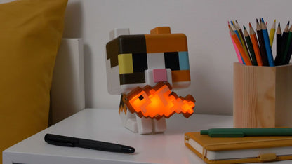 Minecraft - GloBuddies: Cat - Pöytävalaisin (lamppu)