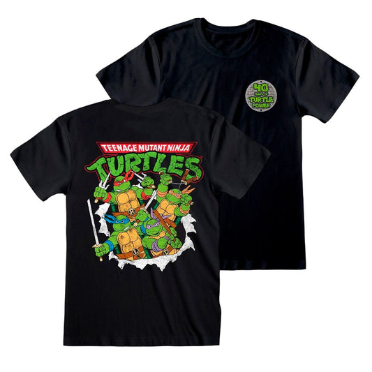 Teenage Mutant Ninja Turtles - 40 Years - T-paita