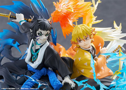 Demon Slayer - Kimetsu no Yaiba Zenitsu Agatsuma & Kaigaku - Figuuri (keräilyhahmo)